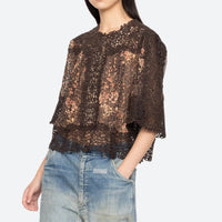 Sea - Luisa Print Crew Neck Top