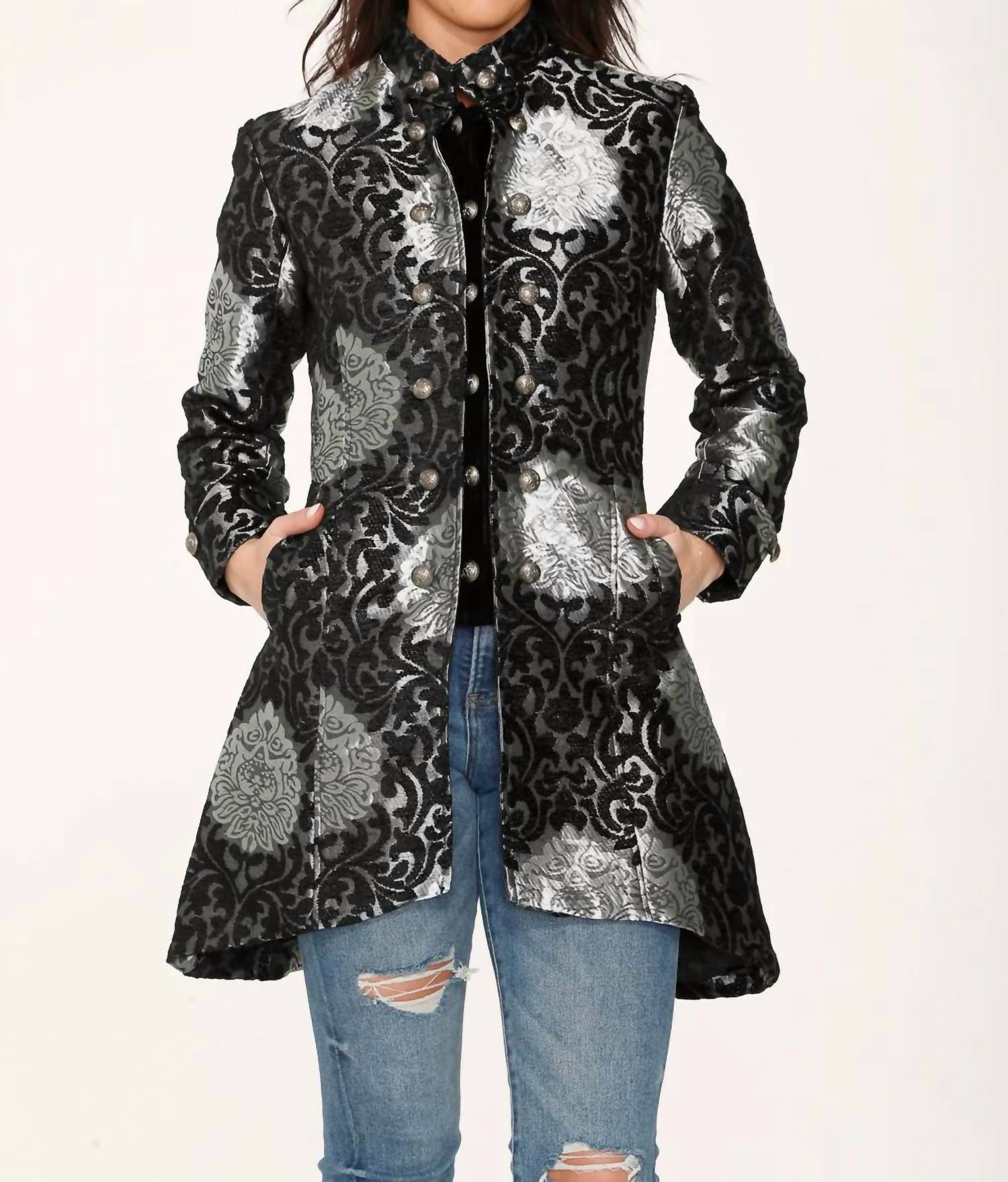 Orchid Bloom - Brocade Hilo Coat