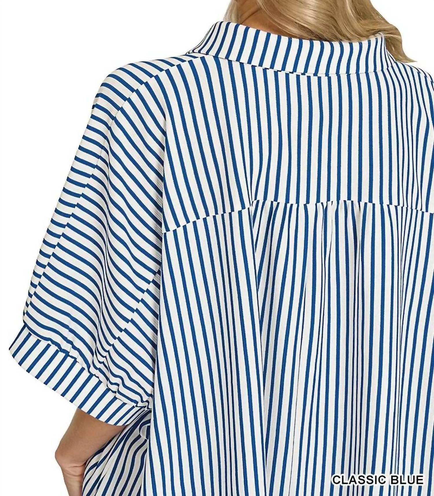 Zenana - Addison Button Down Shirt