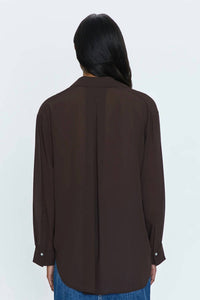Pistola - Reese Sheer Button Down Shirt Top