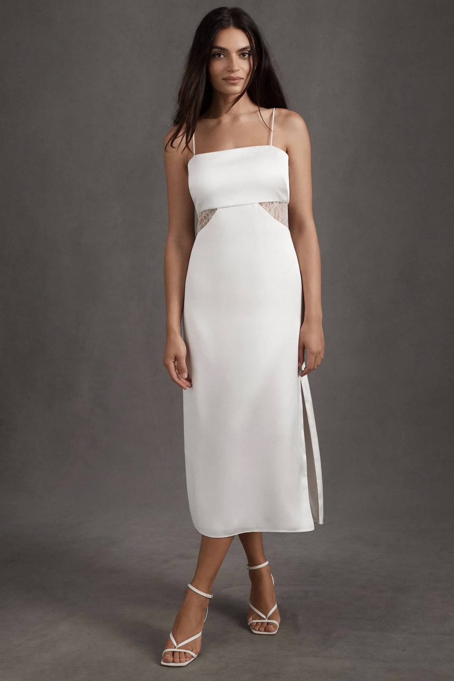 Sachin & Babi - Jane Lacecutout Midi Dress