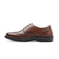 Dr. Comfort Shoes Men's Wing Oxford Shoe in chest - men's shoe - alternate view
