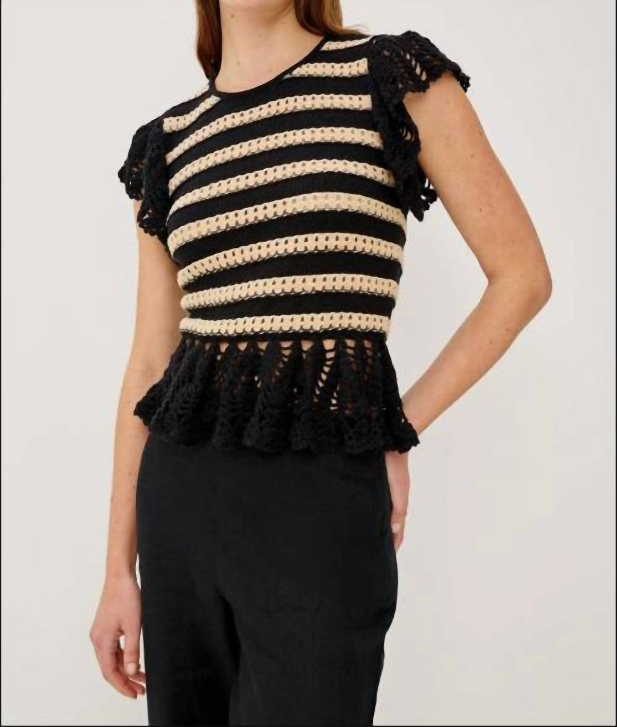 Rails - Coen Crochet Knit Top