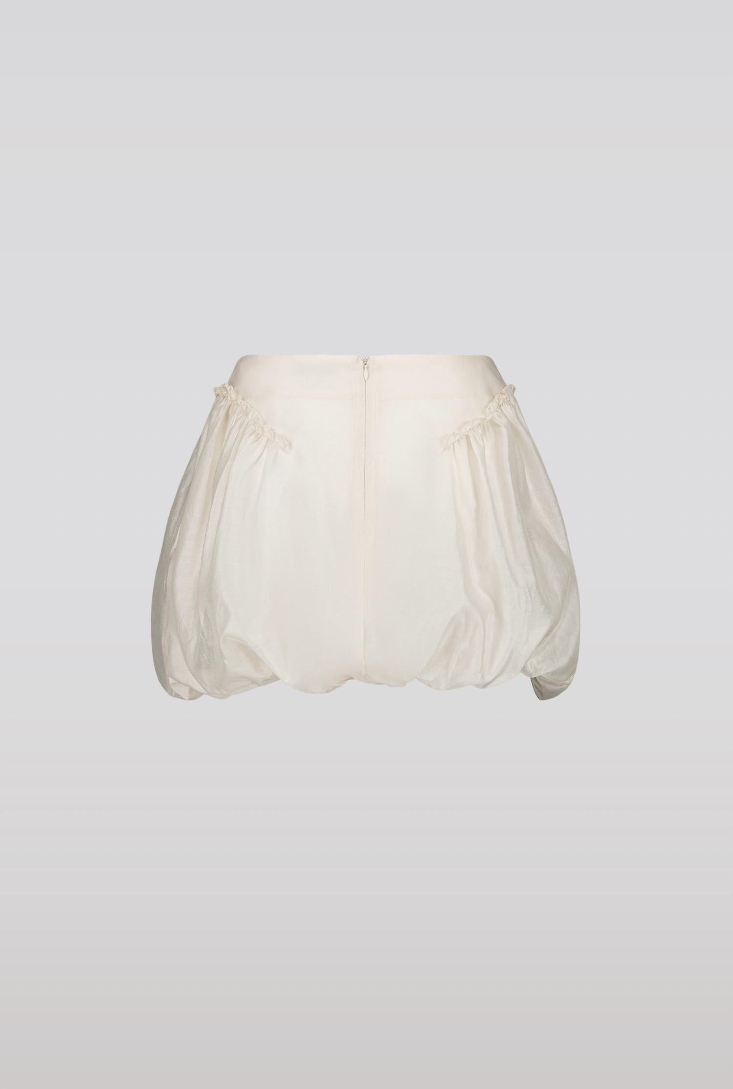 Saemdi - Bubble Mini Skirt