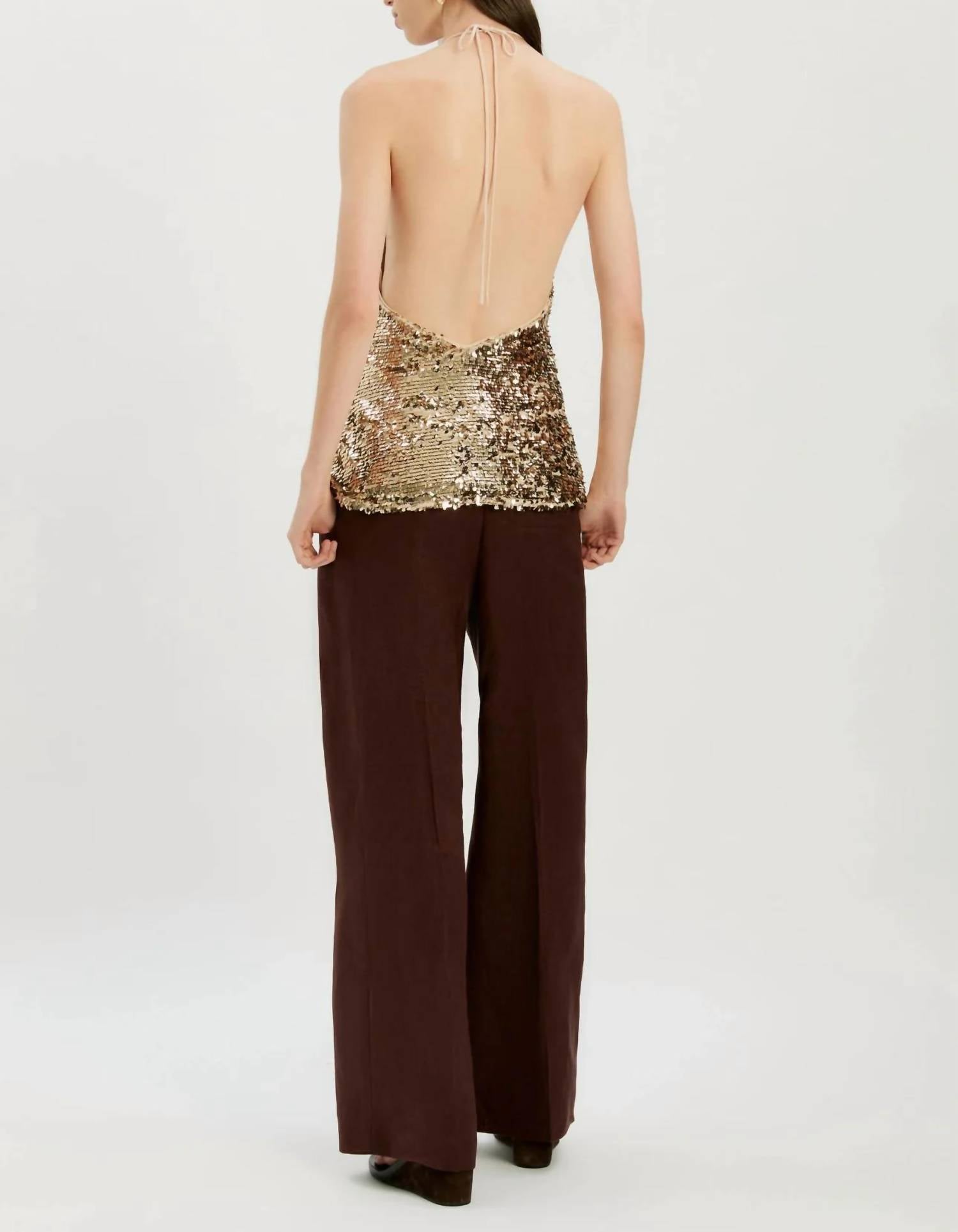 Bardot - Lennon Halter Neck Cami Top