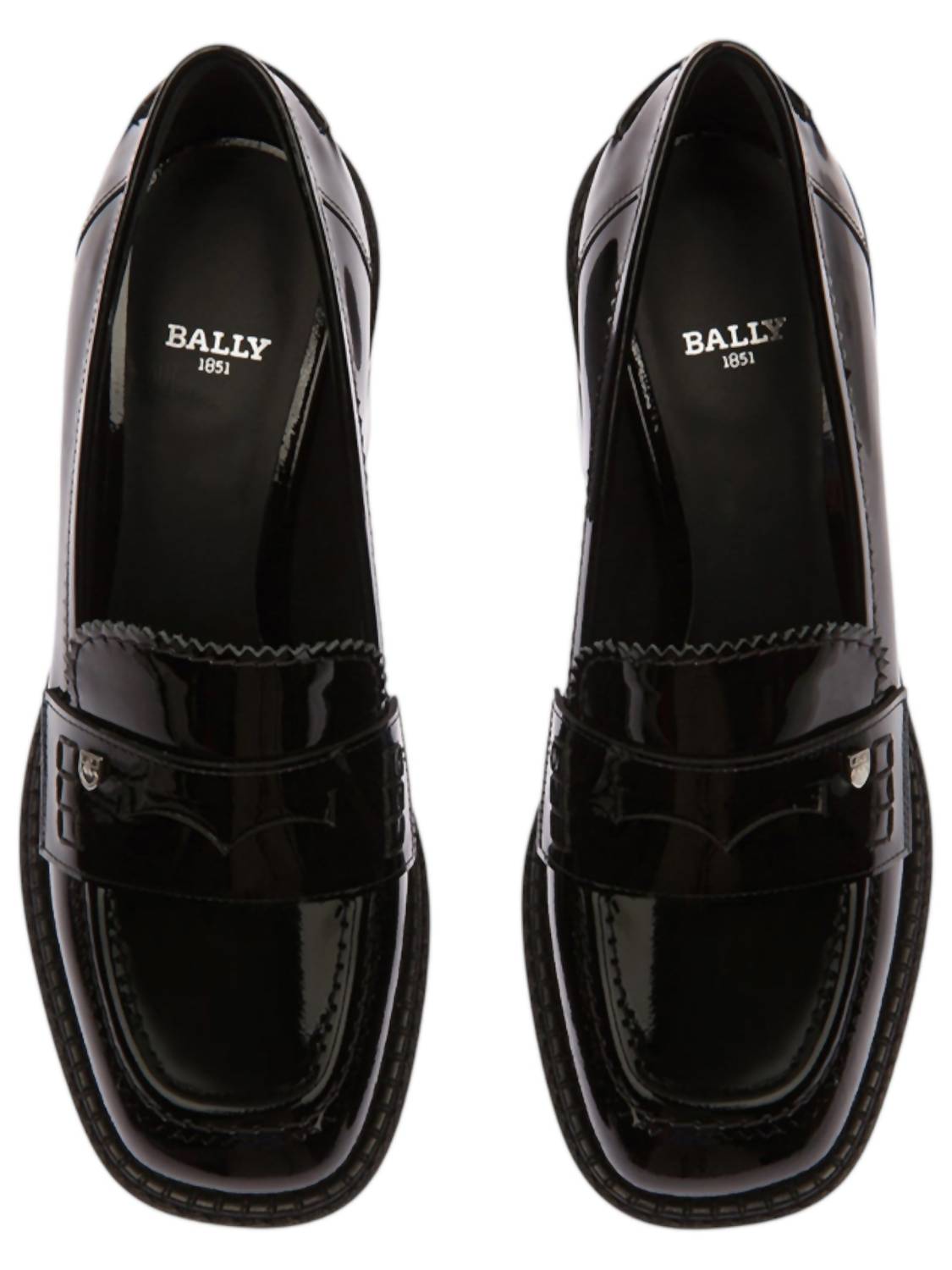 Bally - Women's Elly Patent Leather Moccasins Loafers