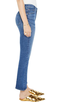 Mother The Insider Flood Jean in over the top - women's jeans - detail view