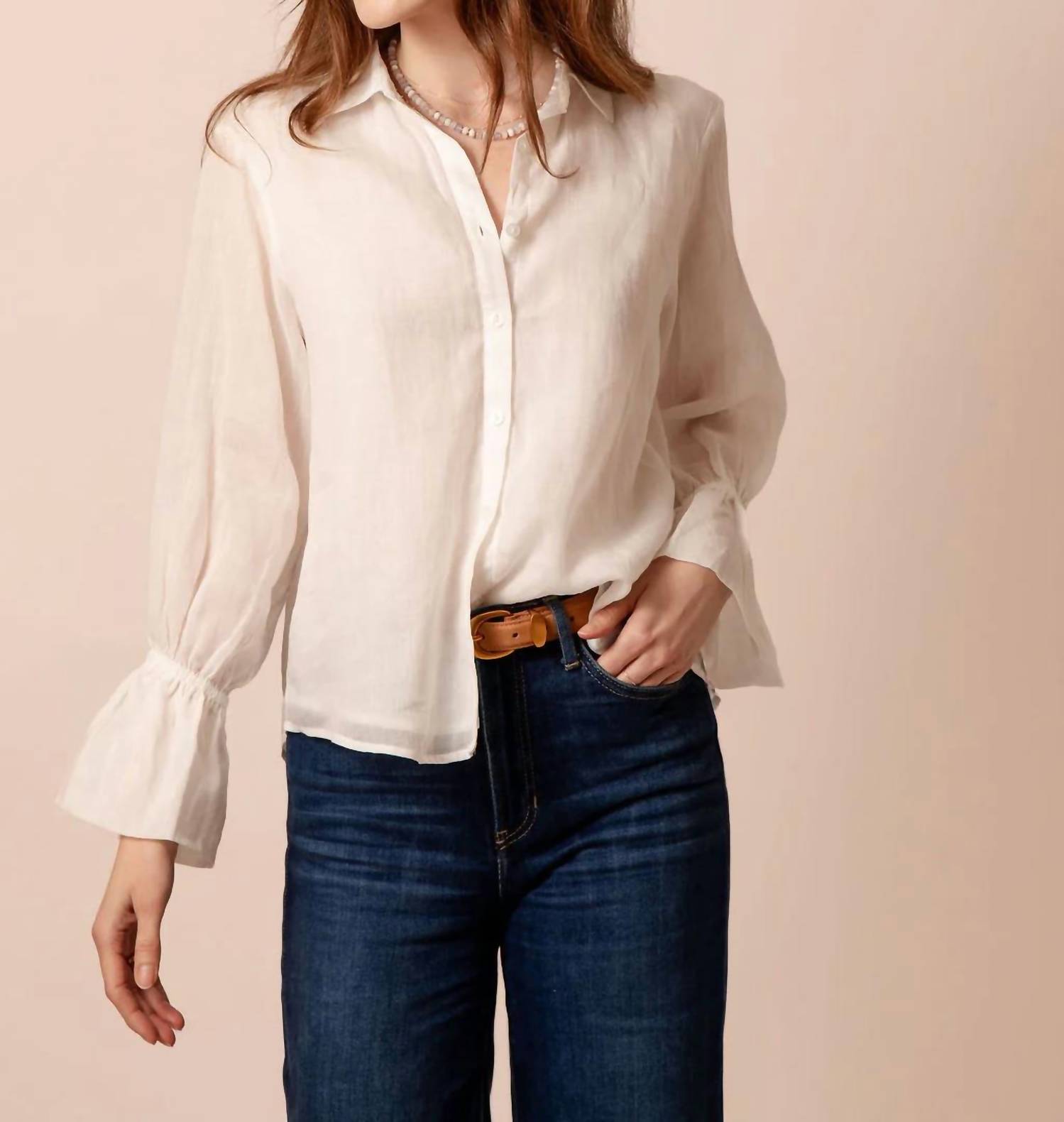 Elan - Bonnie Button Down Top