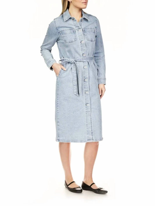 Sanctuary - Wrapped Up Denim Midi Dress