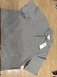 Brax Men's Polo Shirt in grey - men's shirt - alternate view
