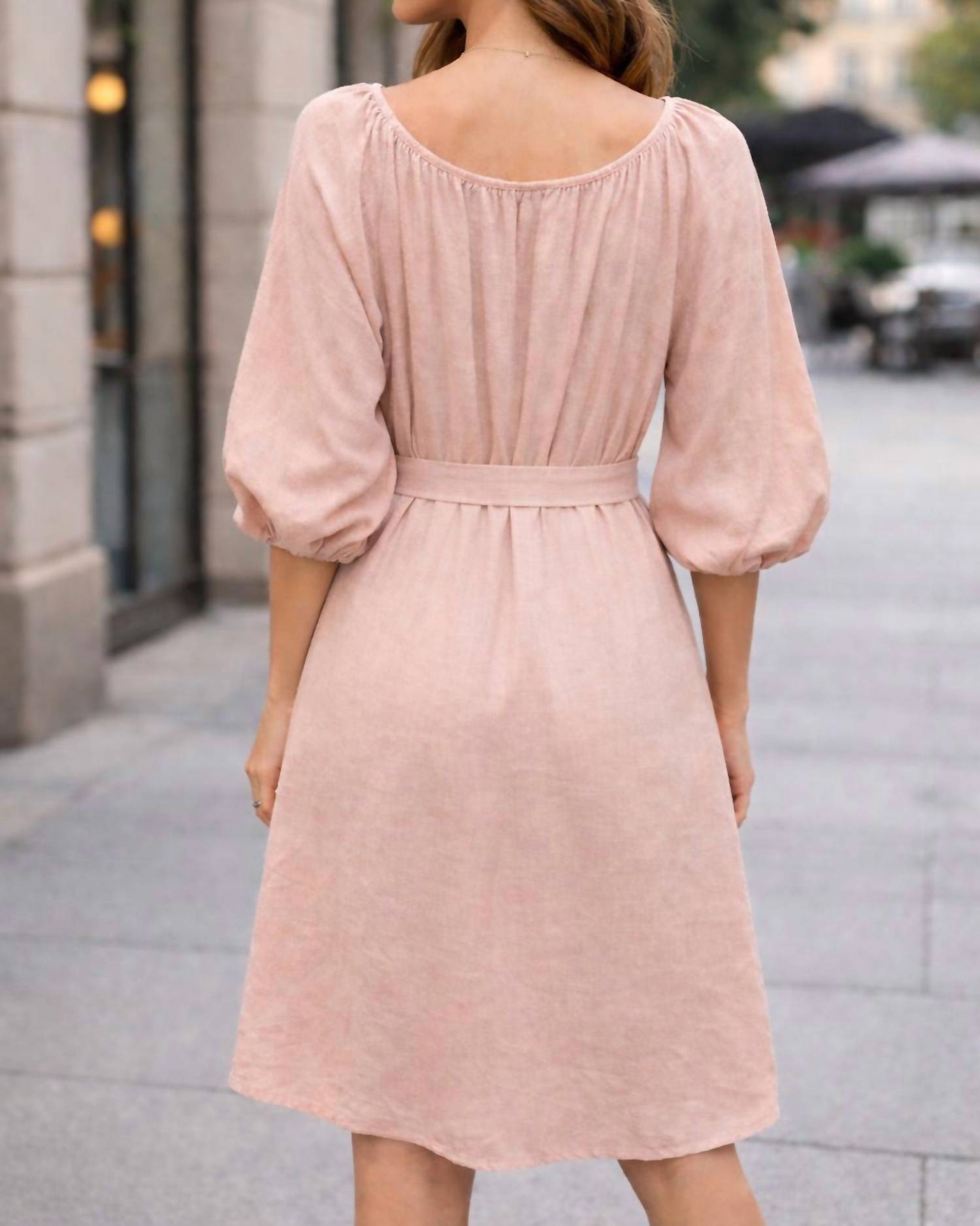 Karen Kane - Blouson sleeve dress