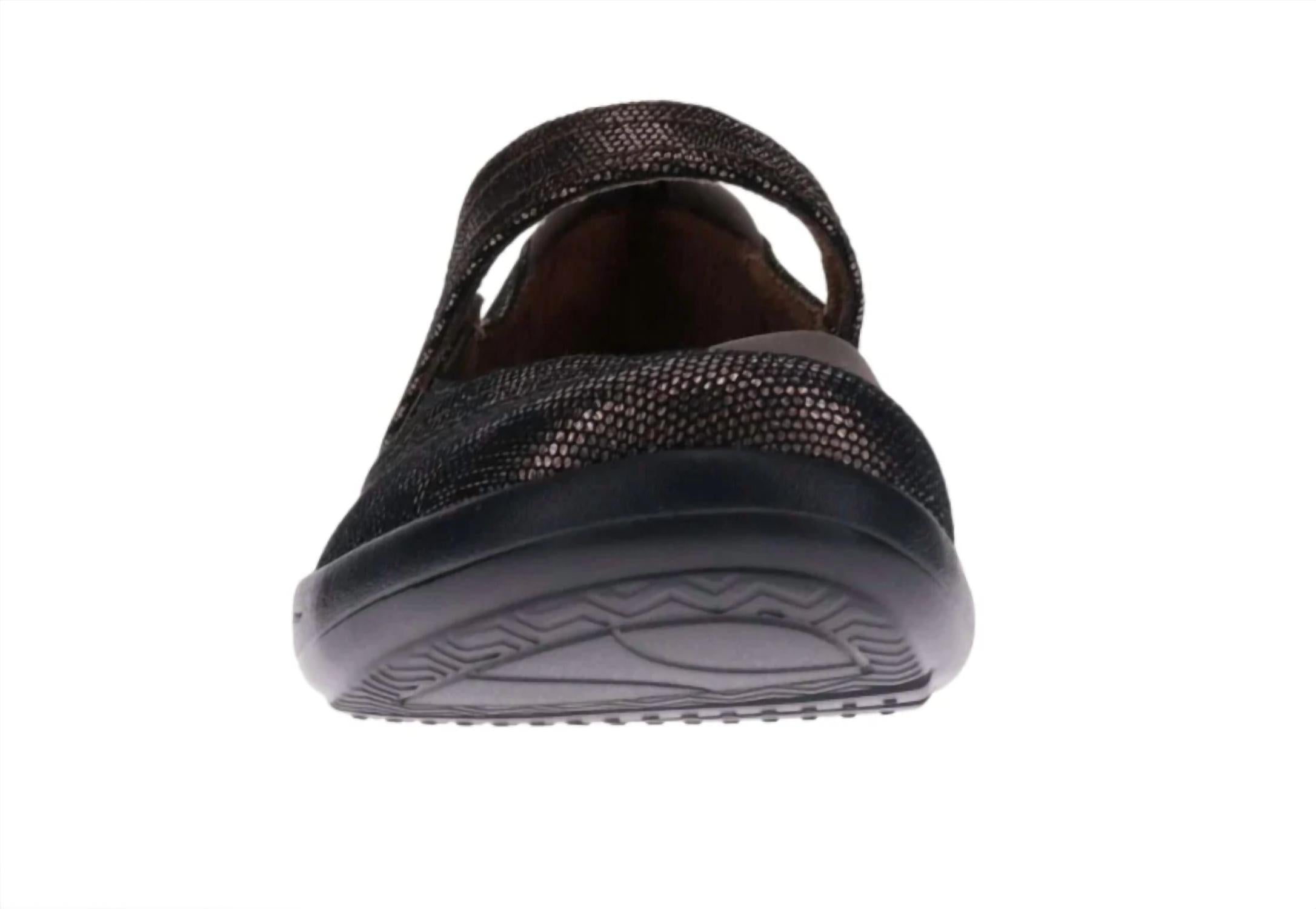 revere Women's Timaru Mary-jane Shoes in gunmetal angle - women's shoe - view 4