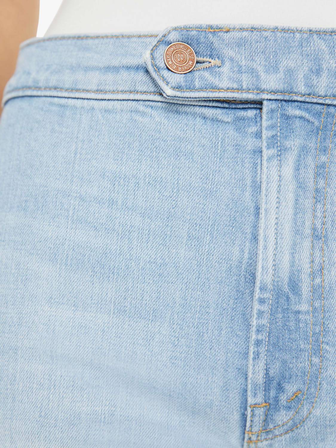 Mother Tab Undercover Skimp Pants in you re my favorite - women's jeans - view 4