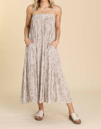 Hem & Thread - Aztec Maxi Tiered Sun Dress