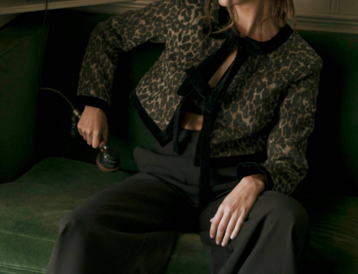 Wisteria Lane - Leona Cropped Jacket