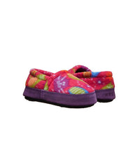 Acorn Kids Moc Slipper in fat cat pink - kids' shoe