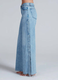 Askk Ny - Women's Longboarder Relaxed Straight Leg Jeans