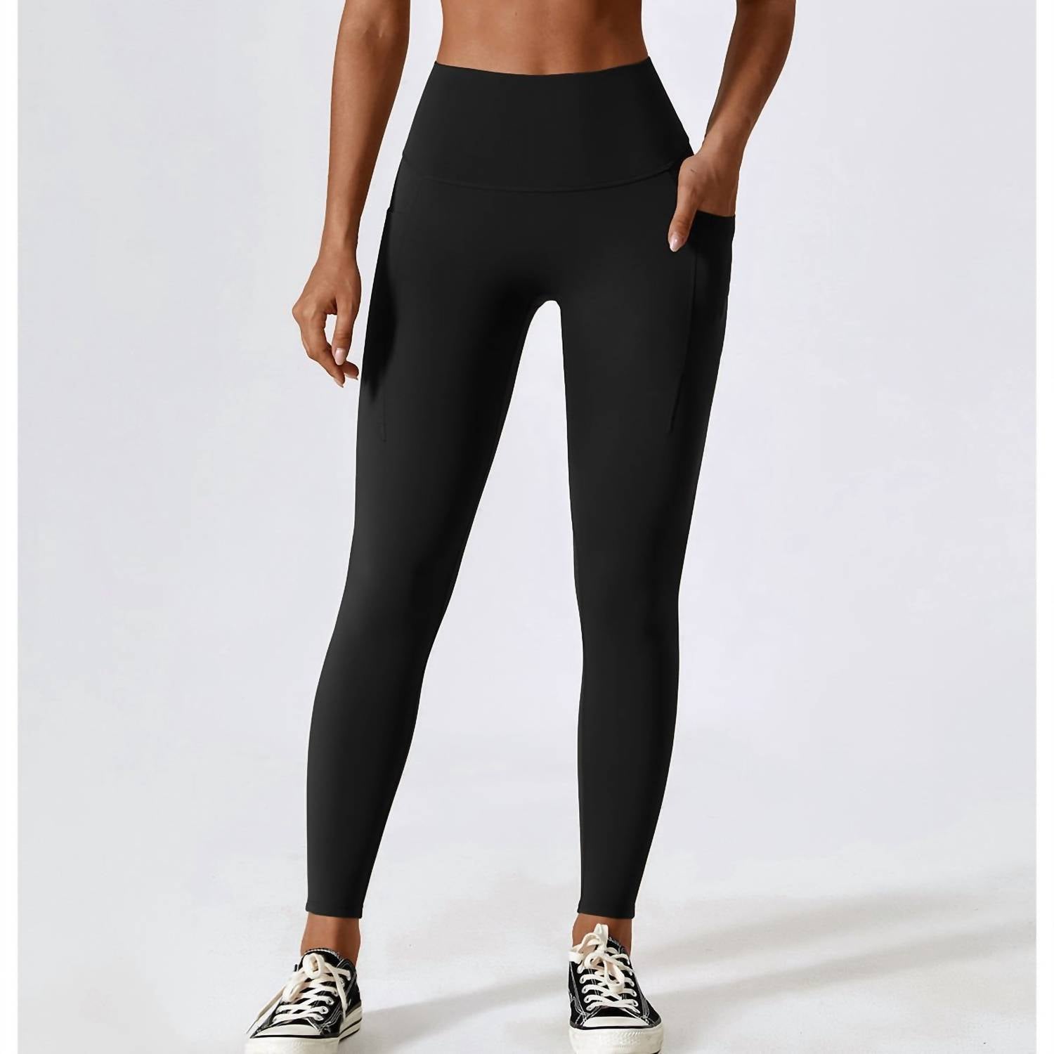Rockstar Peach - Marni Pocket Leggings