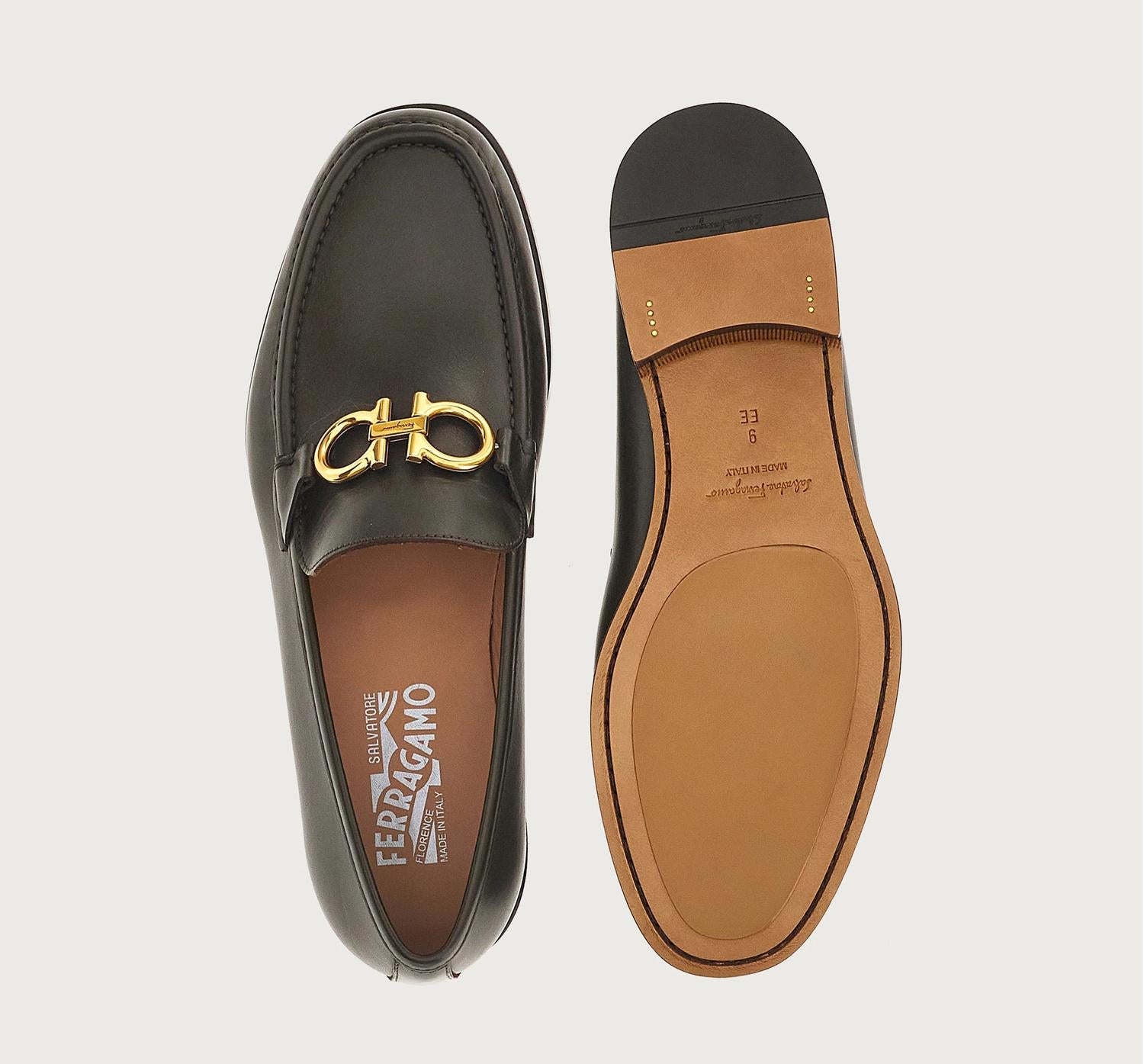 Salvatore Ferragamo - Men's Muschio Gancini Moccasin