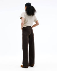 SLVRLAKE Women's Grace Pant in northern cedar - women's pants - detail view