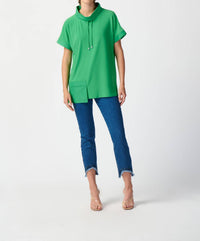 Joseph Ribkoff - Cowl Neck Pullover With Pocket