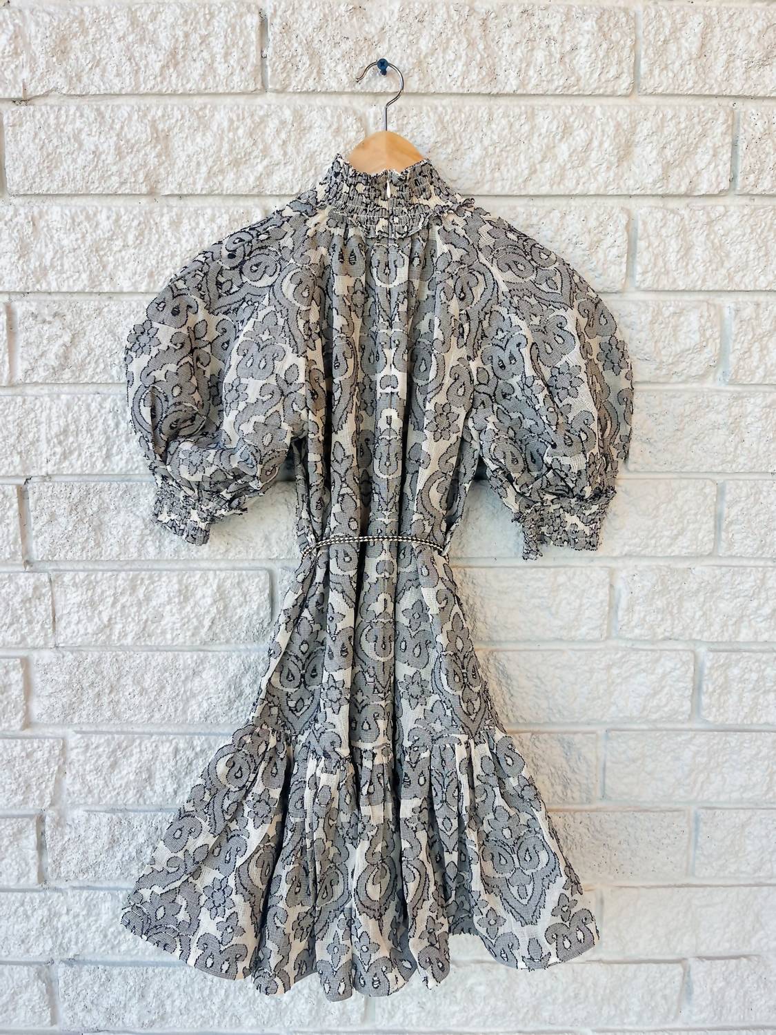 Zimmermann - Wylie Lantern Mini Dress