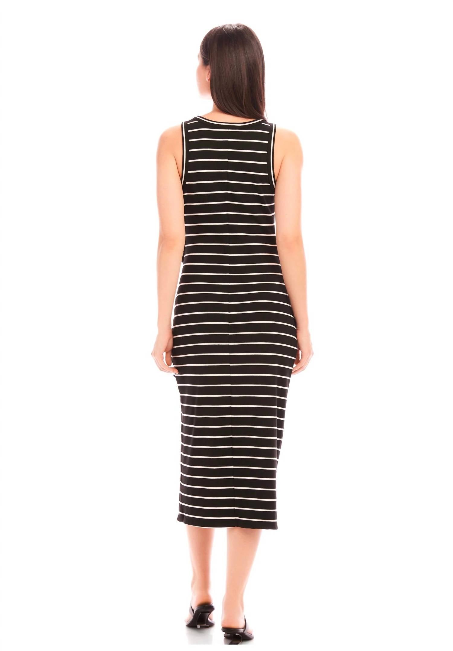 Fifteen Twenty - Maddie Side-knot Midi Dress