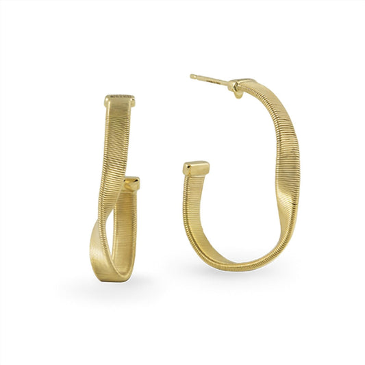 Marco Bicego - Women's 18k Small Marrakech Twisted Hoop Earrings