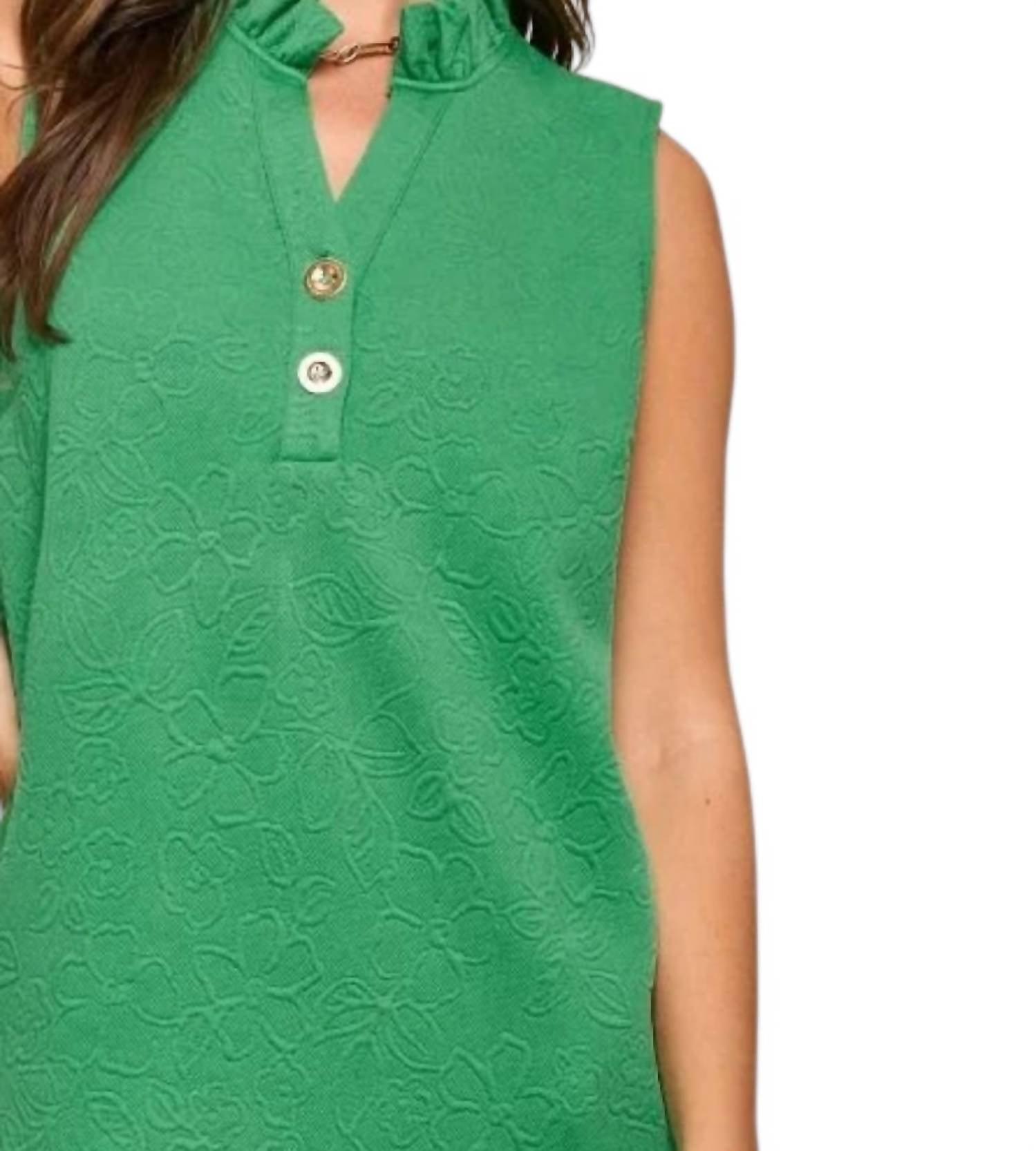 Andree By Unit - Sleeveless V Neck Dress With Side Pockets