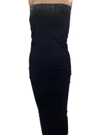 Wolford - Women’s Rhinestone Detail Waist Jersey Maxi Dress