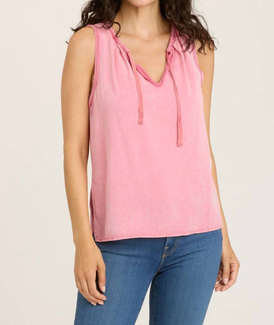 Xcvi - Twill V-neck Tank Top