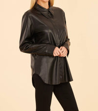Dolce Cabo - Vegan Leather Shirt