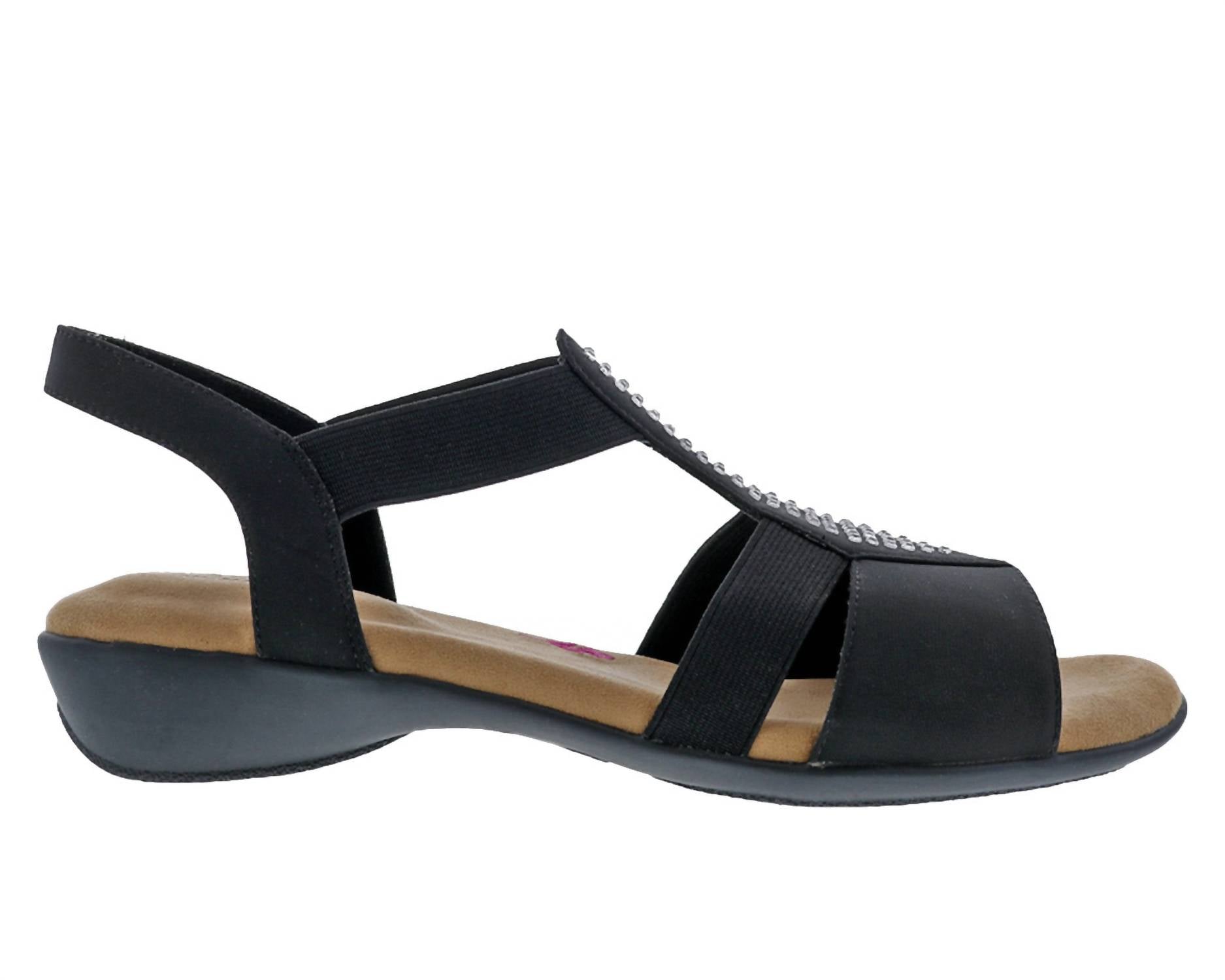 Ros Hommerson Women's Mellow Sandals in black - women's sandal - alternate view