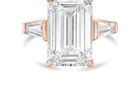 Diana M Jewels - Women's Emerald & Baguette Lab-Grown Diamond Fashion Ring (20.00 Ct) - Signature