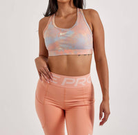 NIKE Women's Dri-FIT Medium Support Sports Bra in multicolor - women's intimate