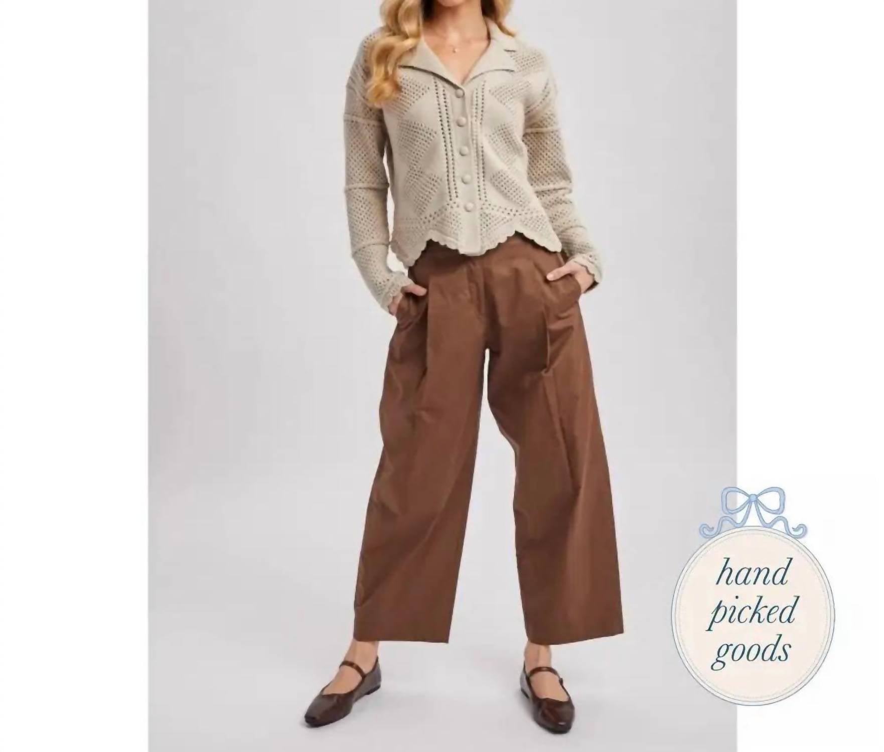 Style Usa - Pleated Barrel Pants
