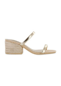 Mia Shoes - Women's Isabeli Espadrille Slide Heel Sandal