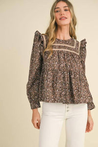 &Merci - Coco Floral Top