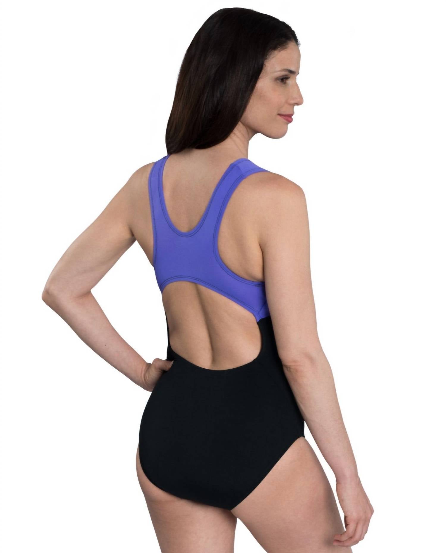 Dolfin - Color Block Moderate Lap One Piece