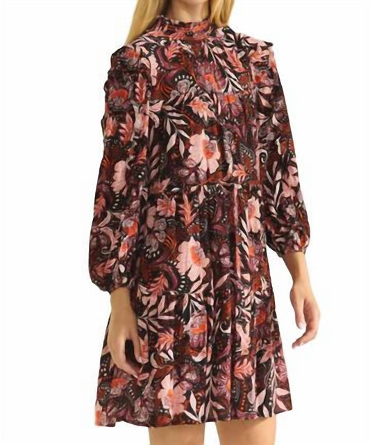 Oddi - Alayna Long Sleeve Dress