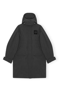 Ganni - Oversized Tri-layer Parka Coat