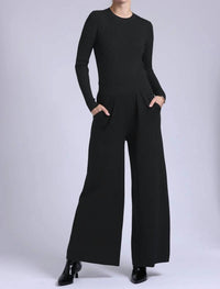 Minnie Rose - Ribbed Long Sleeve Sweater