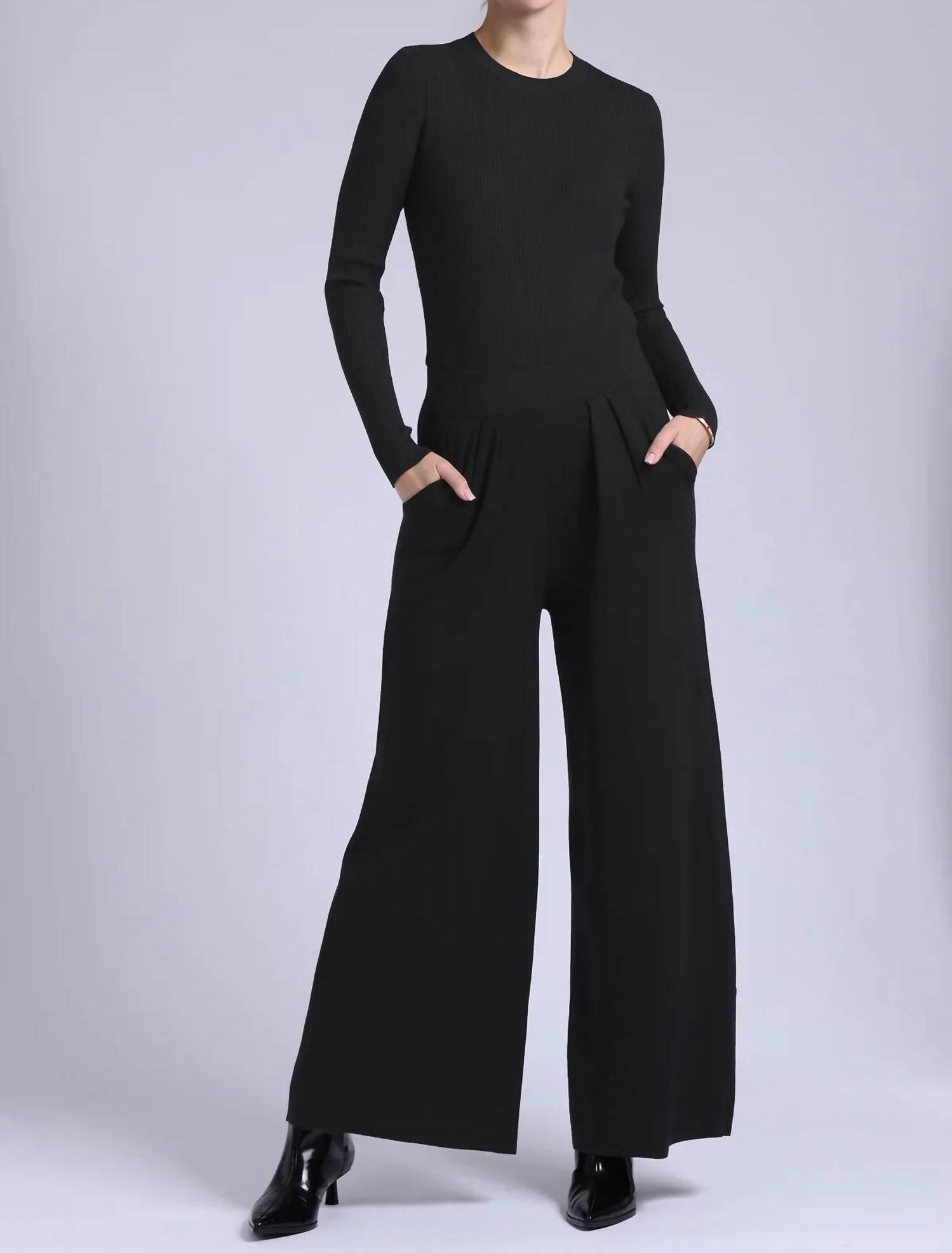Minnie Rose - Ribbed Long Sleeve Sweater