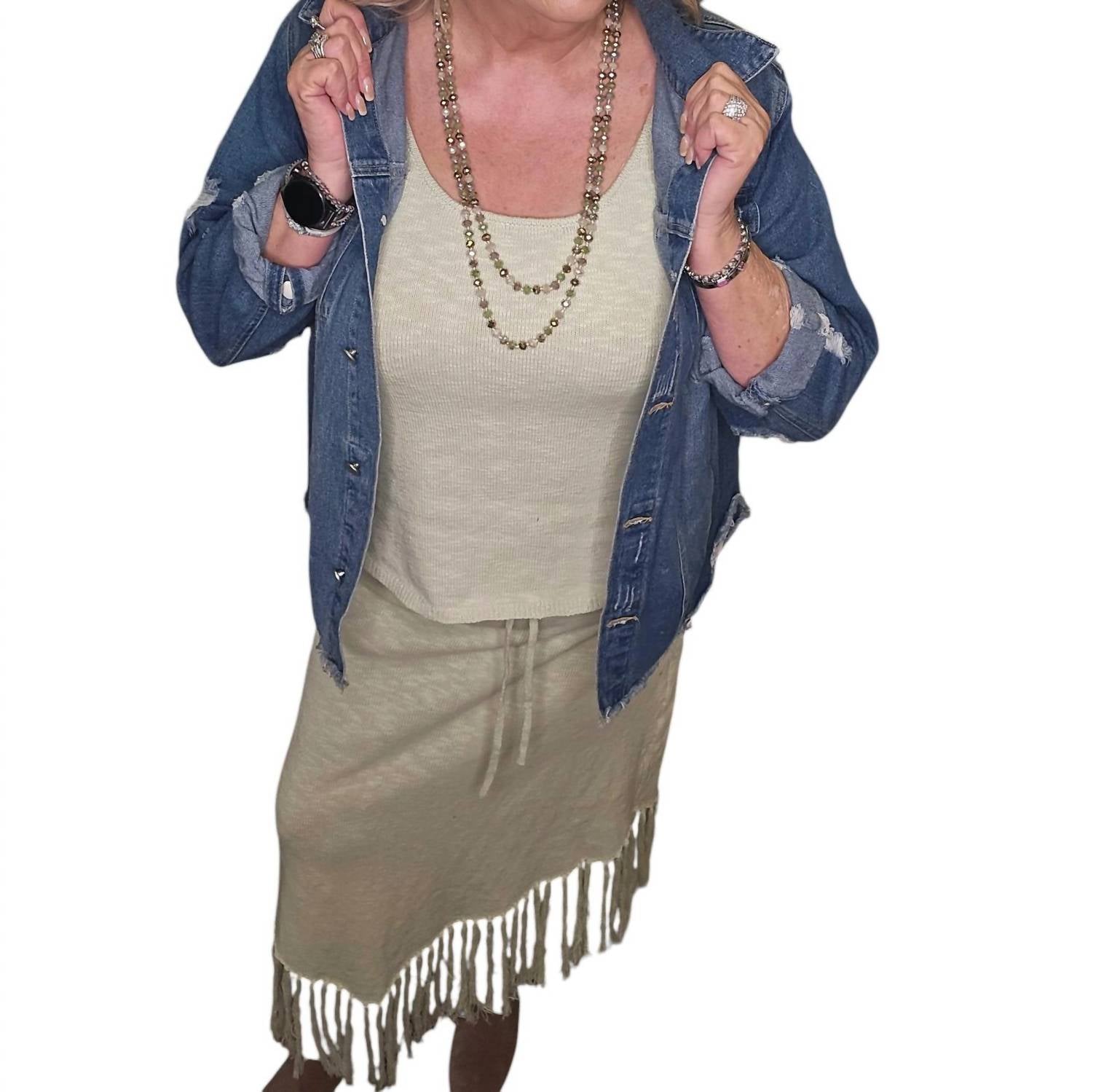 Pine Apparel - Sweater Skirt Set