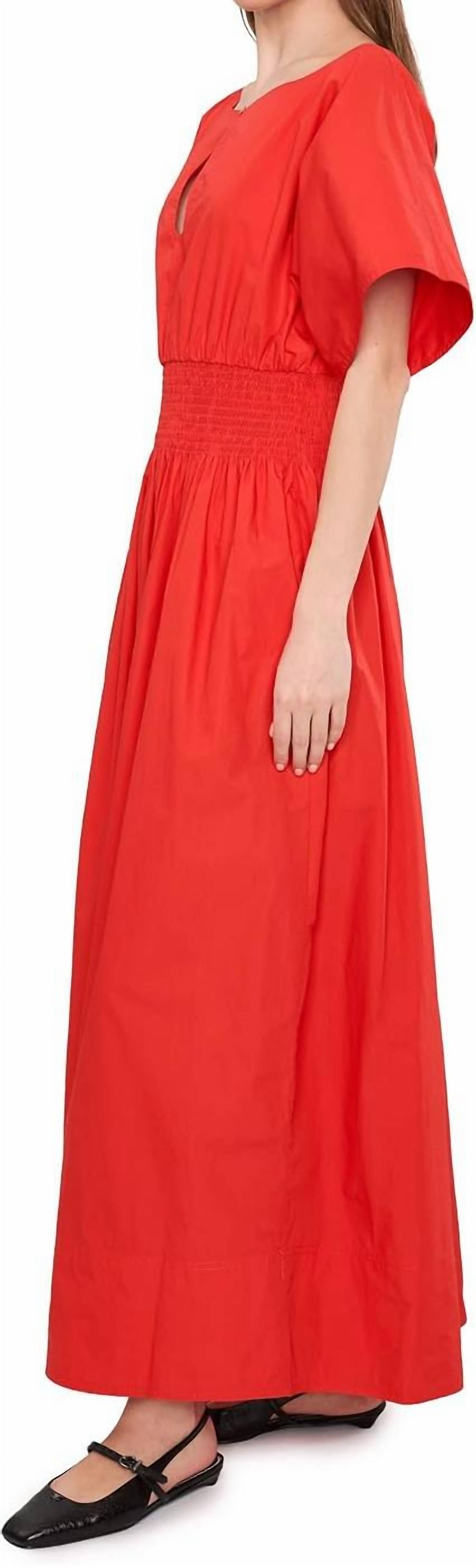 Faherty - Coastal Poplin Elia Dress