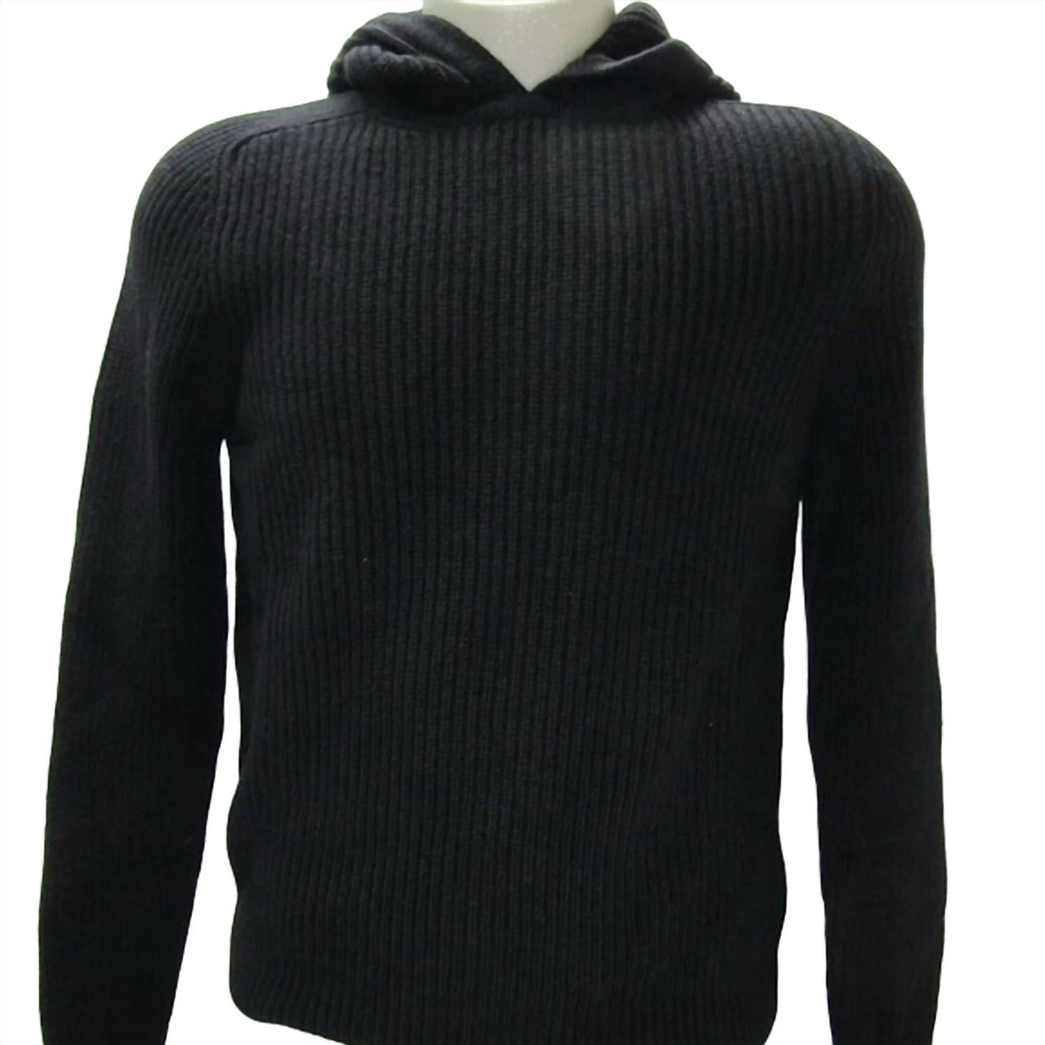 Iris Von Arnim - Men’s Dalton Stonewashed Cashmere Ribbed Hoodie