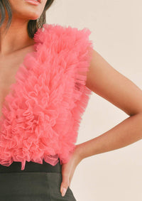 Klesis - Doll Ruffle Tulle Bodysuit
