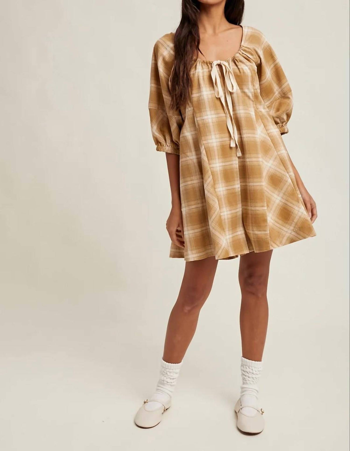 Wishlist - Hollis Plaid Romper