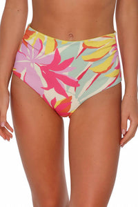 Sunsets Inc. - Capri High Waist Swim Bottom