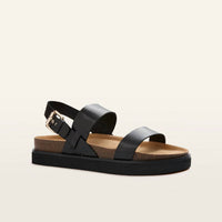 FRANKIE4 Women's Hunter Sandal in black - women's sandal - detail view